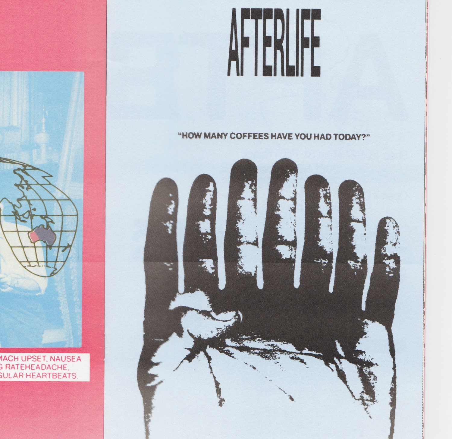 Afterlife - Design Graphic - seven fingers of coffee | Atollon - a design company