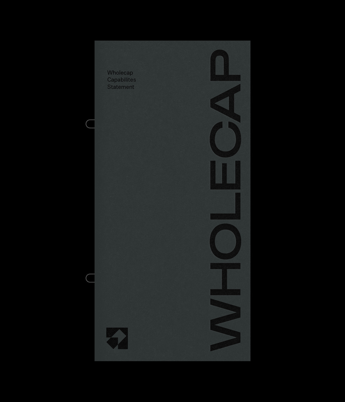 Wholecap - Brand and Website Design - Financial Capital Raising Document Cover | Atollon - a design company