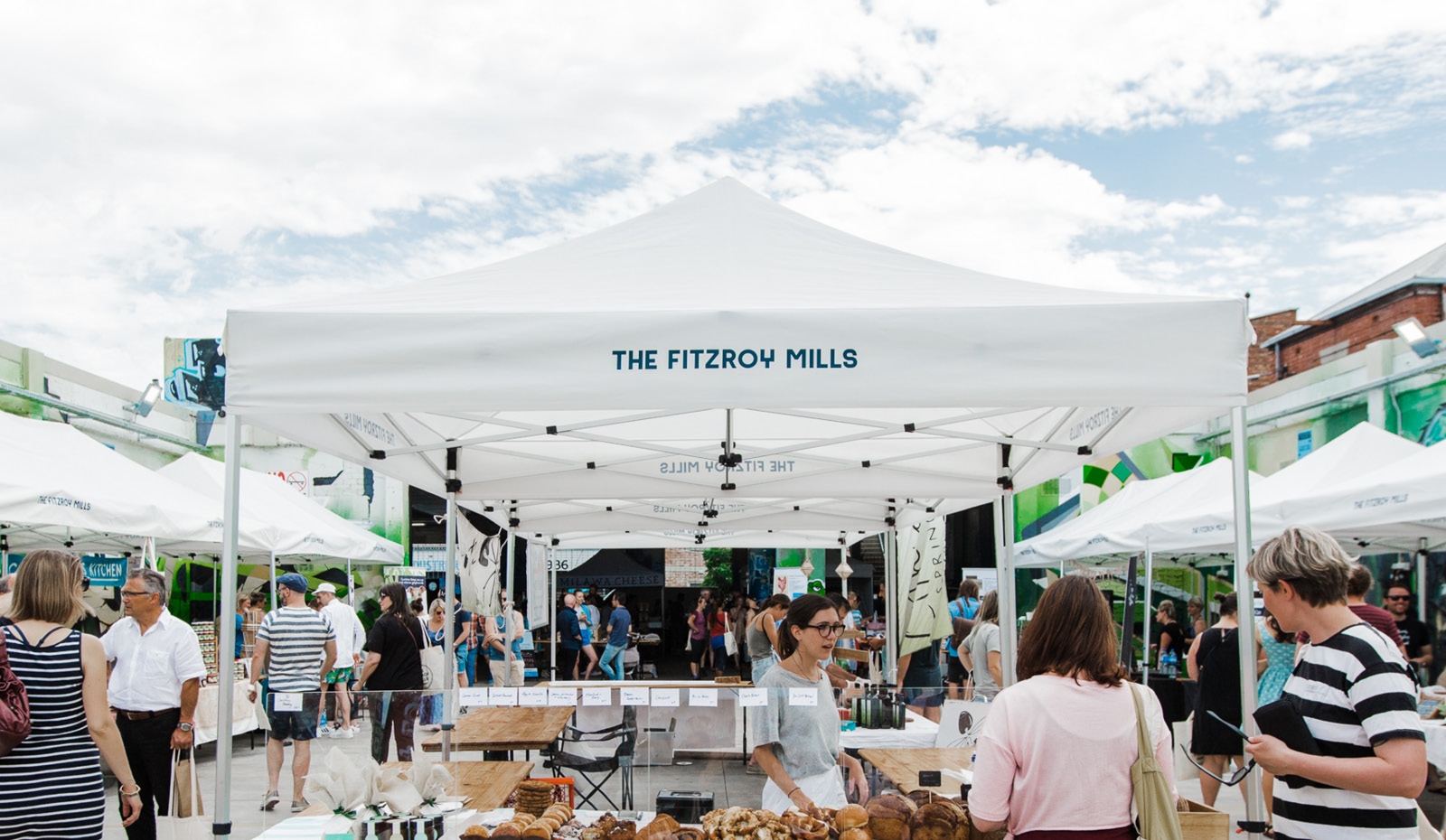 The Fitzroy Mills Market - Brand and Website - Your Local Market - | Atollon - a design company
