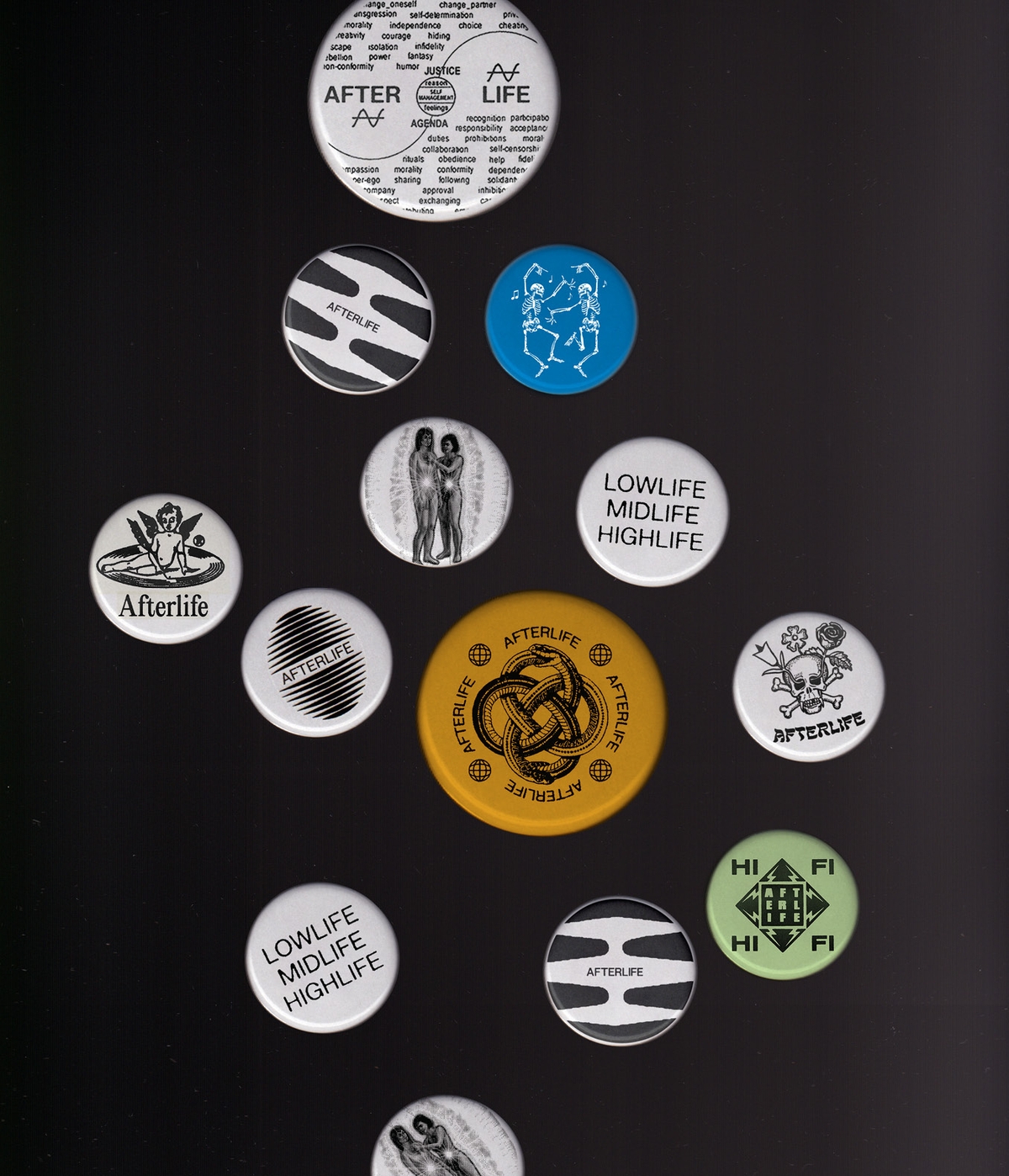 Afterlife - Brand Badges - Multiple Badges based on brand designs | Atollon - a design company