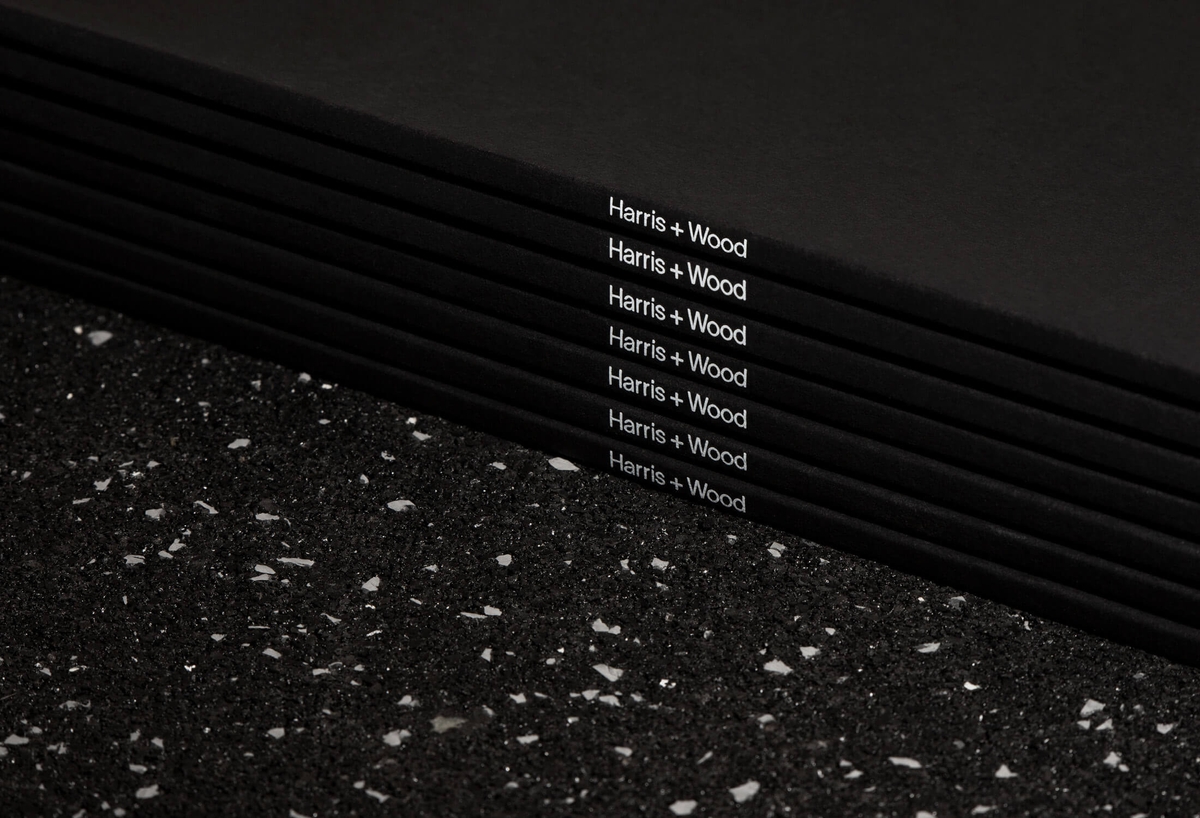 Harris Wood Real Estate - Brand and Website - Brochure Pile | Atollon - a design company