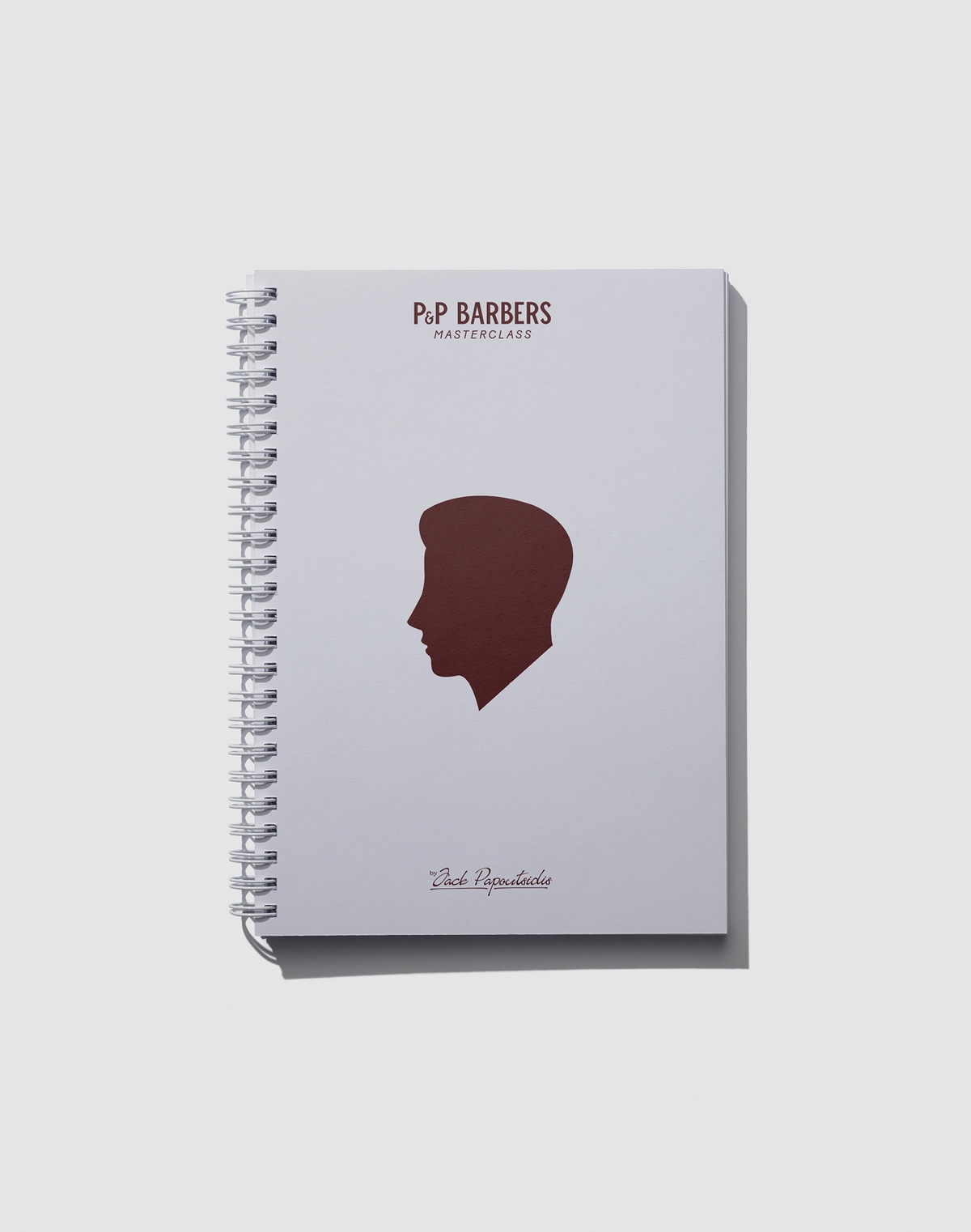 PP Barbers - Identity Ring Bound Notepad - Men's Barbering | Atollon - a design company