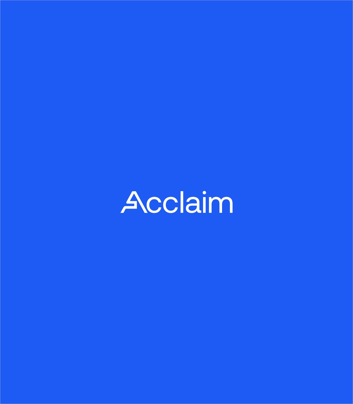 Acclaim IT logo on a blue background