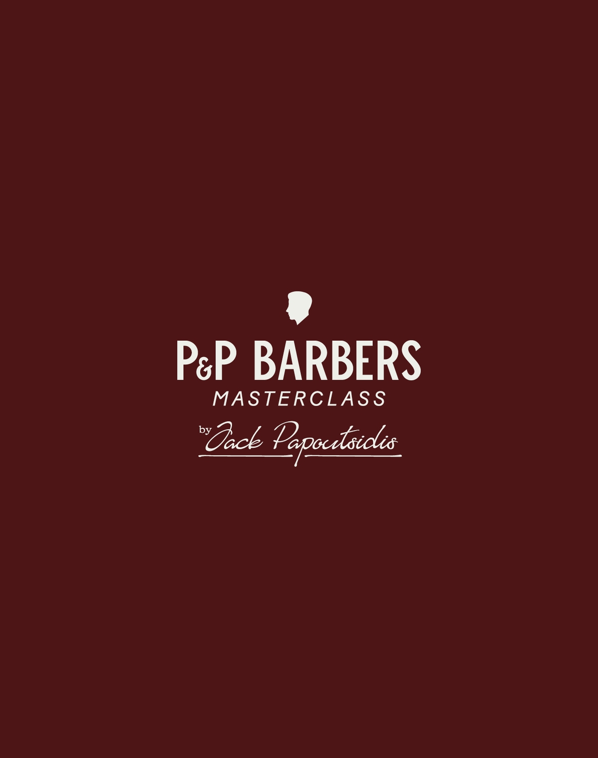 PP Barbers - Brand Masterclass Jack Papoutsidis Logo Design - Men's Barbering | Atollon - a design company