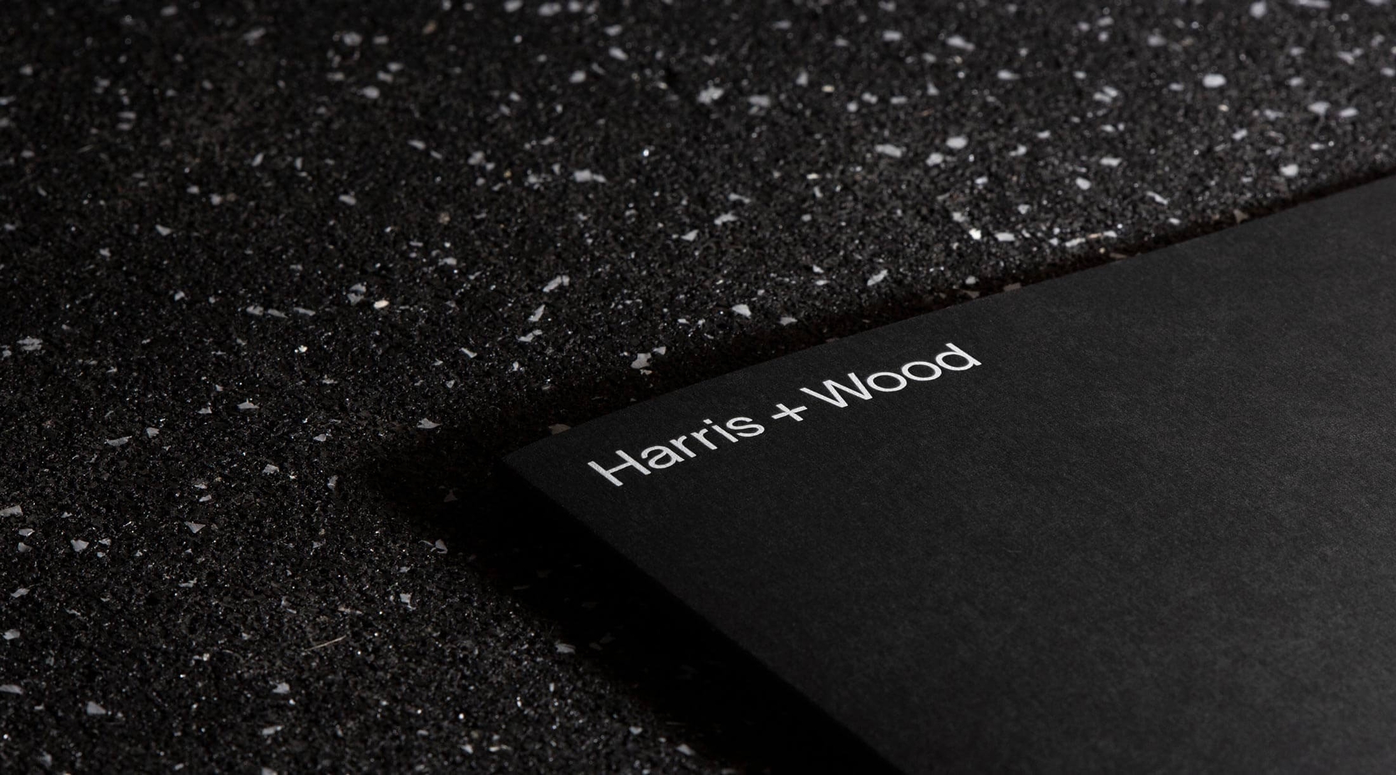 Harris Wood Real Estate - Brand and Website - Brochure Cover Logo | Atollon - a design company