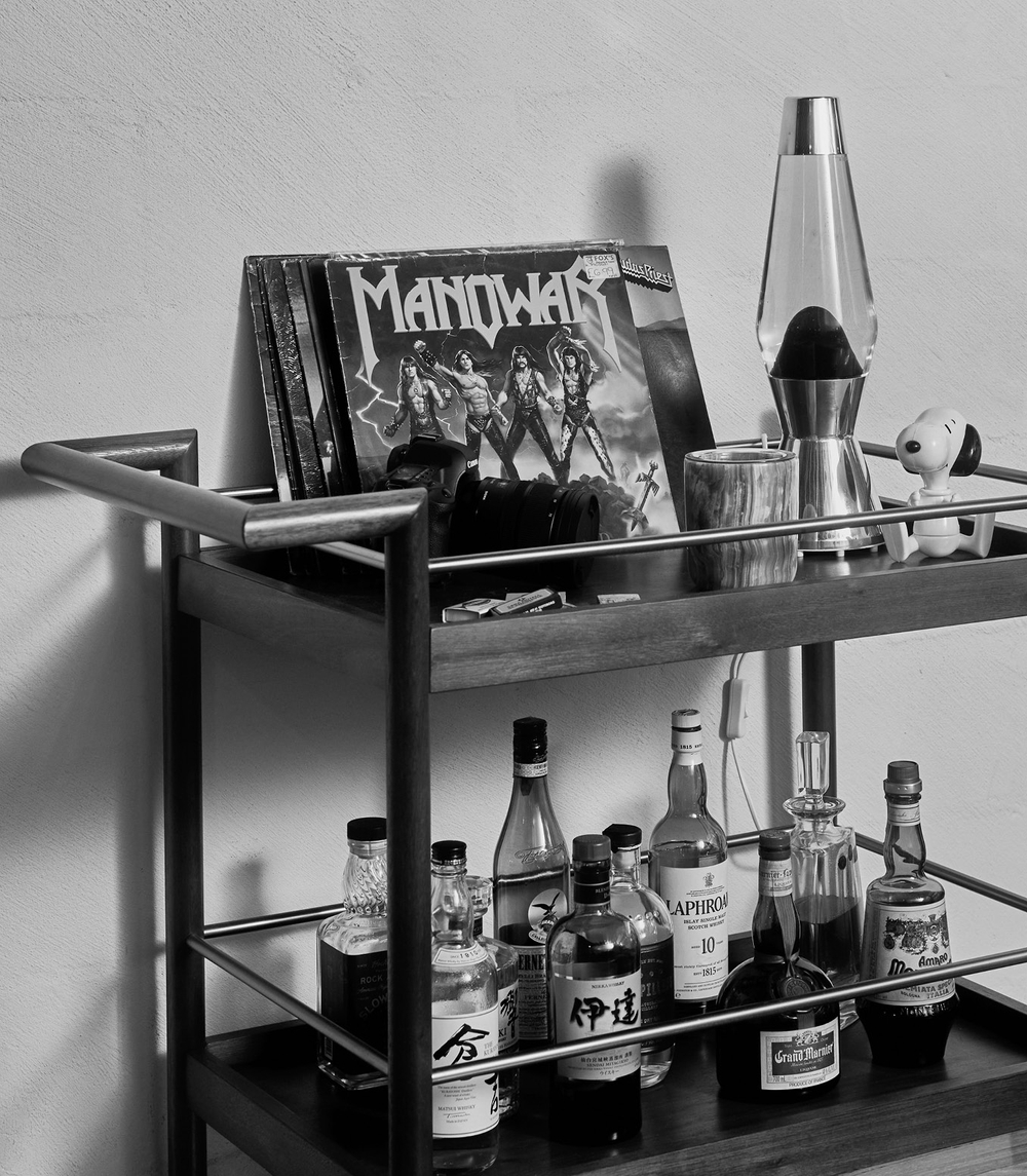 The Atollon Studio alcohol trolly in Collingwood | Atollon - a design company
