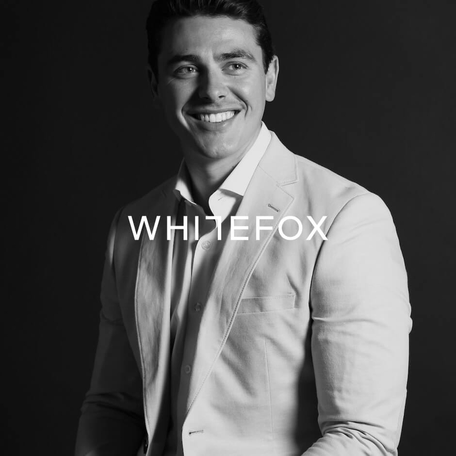 WHITEFOX real Estate - Marty Fox Photo and Wordmark | Atollon - a design company
