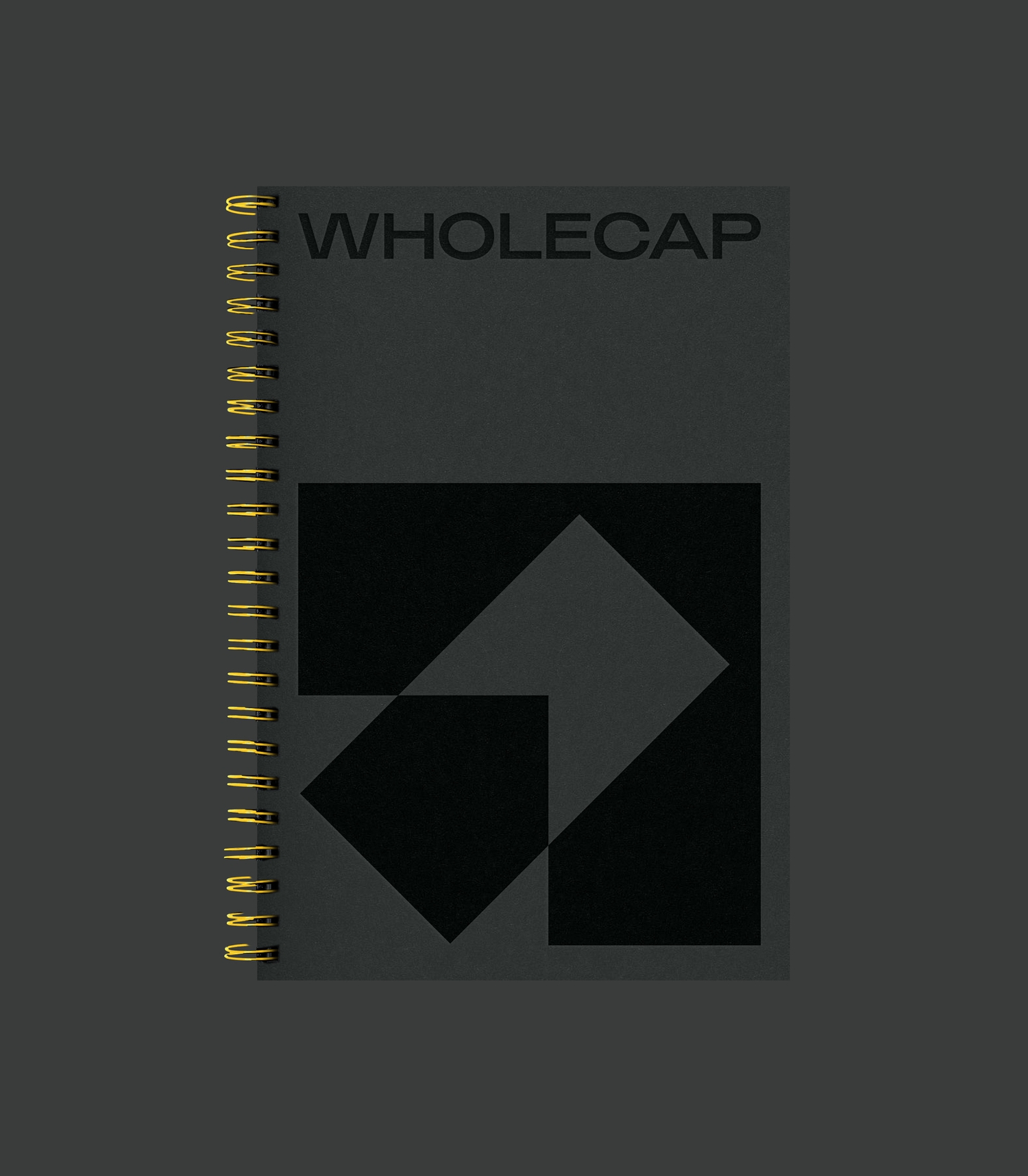 Wholecap - Brand and Website Design - Financial Capital Raising Ring bound Notepad | Atollon - a design company