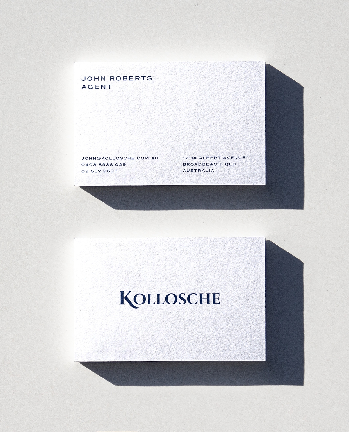 Kollosche Real Estate - Business Card - Printed Brandmark | Atollon - a design company