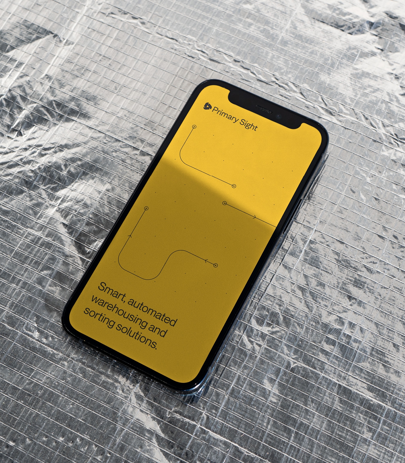 Primary Sight brand identity and website mockup